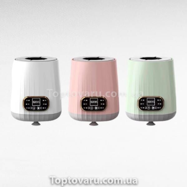 Шейкер для бутылочек портативный с таймером Portable Shaking Machine Розовый 17756 фото