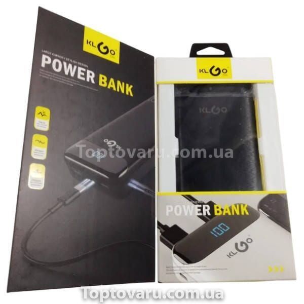 Power Bank KLGO KP-89 20000 mAh Чорний 32756 фото