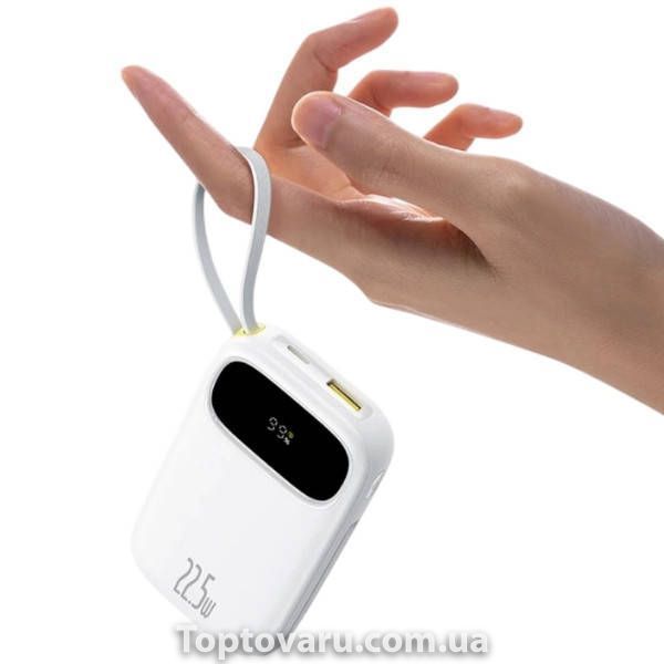 Power Bank Baseus EnerFill FC31 Digital Display 20000mAh 22.5W Білий 38003 фото