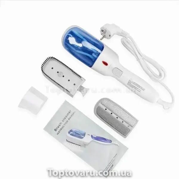 Отпариватель Портативный Ручной Паровая Щетка Portable Steam Brush CL-858C 10438 фото
