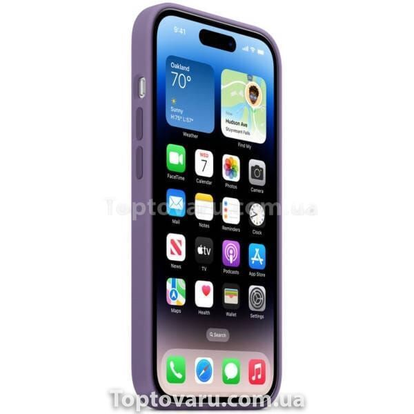 Чохол для смартфона Silicone Full Case AAA MagSafe IC для iPhone 14 Pro Iris 18797 фото