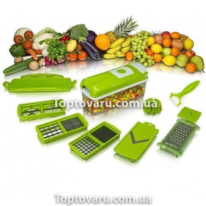 Подрібнювач продуктів Найсер Дайсер Плюс (Nicer Dicer Plus) 364 фото