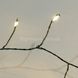 Гирлянда роса Мишура с пультом управления внутренняя пушистая 10м 300Led USB Зеленая проволока, теплый свет 27053 фото 3