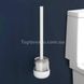 Ершик для унитаза Toilet Brush (силиконовый без дозатора) Белый 14301 фото 5