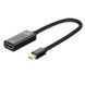 Кабель адаптер 15см Mini Displayport - HDMI 2K 4K Черный 33080 фото 1