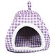 Мягкий домик Pet Hut для собак и кошек Фиолетовый 10441 фото 1