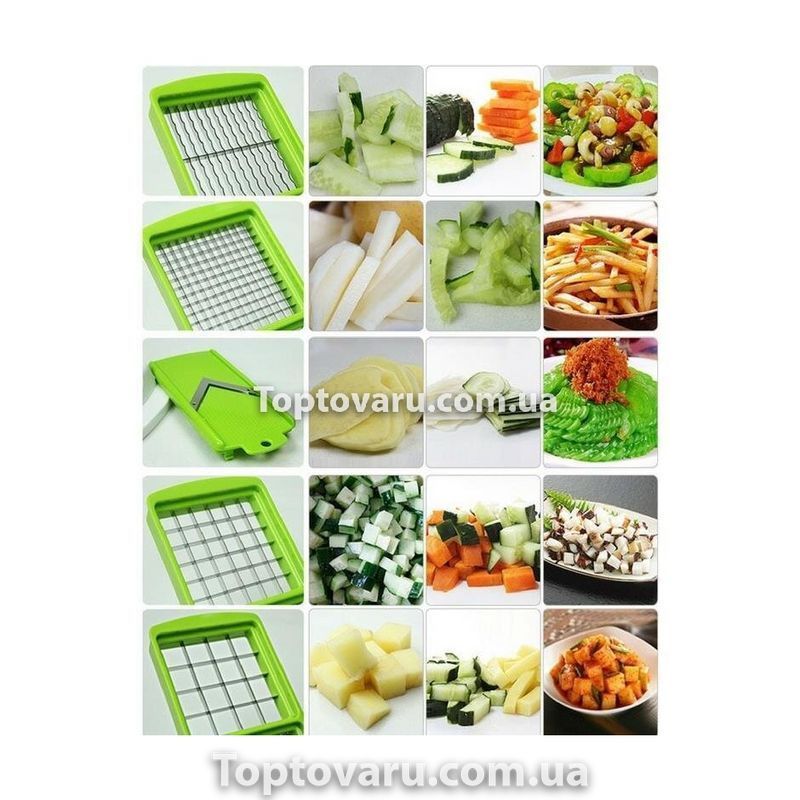Подрібнювач продуктів Найсер Дайсер Плюс (Nicer Dicer Plus) 364 фото