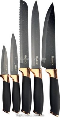 Набір ножів кухонних MAGIO MG-1092 5шт. 14190 фото