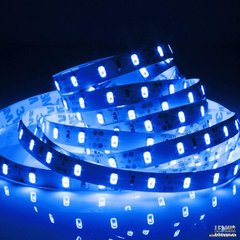 Світлодіодна стрічка синя LED Blue 5630 5612 фото