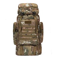 Тактичний армійський рюкзак на 80 л, 70x33x15 см КАМУФЛЯЖ 9421 фото