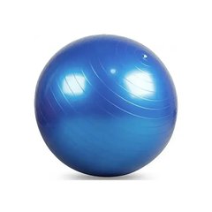 Мяч для фитнеса до 150кг 65см Фитбол Синий 12730 фото