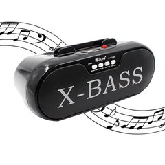 Музыкальная Bluetooth колонка бумбокс Golon RX-BT190S Черная 4503 фото