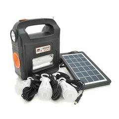 Ліхтар переносний ручний похідний Solar RT-910BT сонячна автономна система Радіо Bluetooth повербанк LED 11709 фото