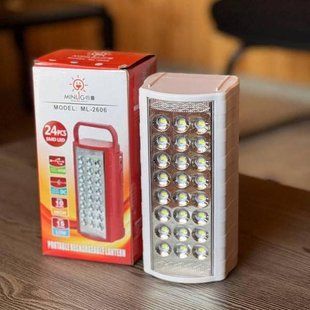 Фонарь переносной 24LED Power bank 3 режима 2606L Белый 22061 фото