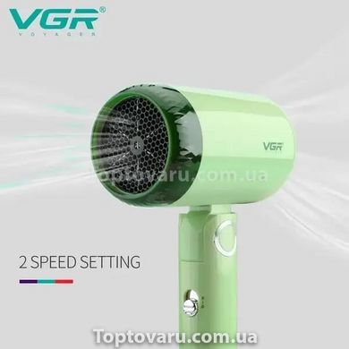 Фен для волосся VGR-421 Зелений 11392 фото