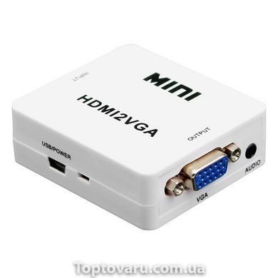Конвертер відеосигналу HDMI 2 VGA 410 фото