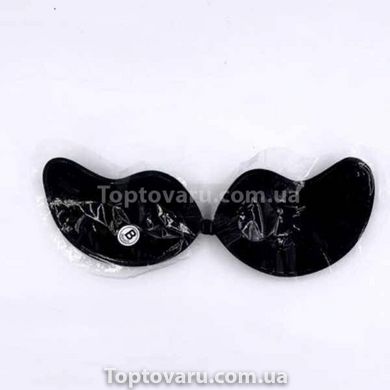 Бюстгальтер силиконовый невидимый (форма крылья) Черный 12314 фото