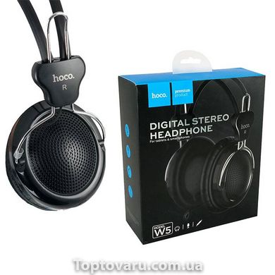 Беспроводные MP3 Наушники Bluetooth HOCO Promise W5 Черные 3204 фото
