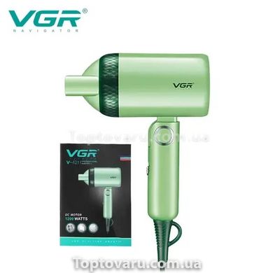 Фен для волос VGR-421 Зеленый 11392 фото