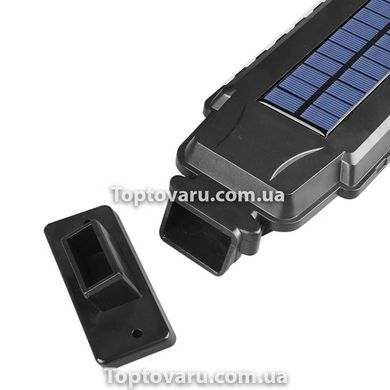 Ліхтар на сонячній батареї Solar Induction Street Lamp BK-98 Т100 Чорний 3830 фото