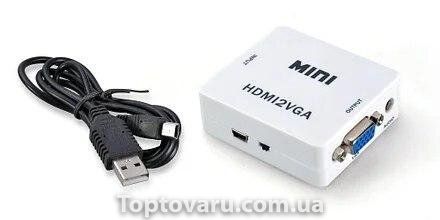 Конвертер видеосигнала HDMI 2 VGA 410 фото