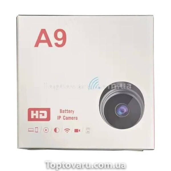 Мінікамера IP Wi-Fi HD A9 Чорна 14425 фото