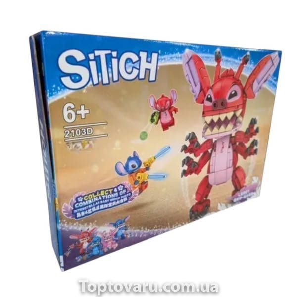 Конструктор дитячий Стич 316 деталей Stitch 2103-D 36326 фото