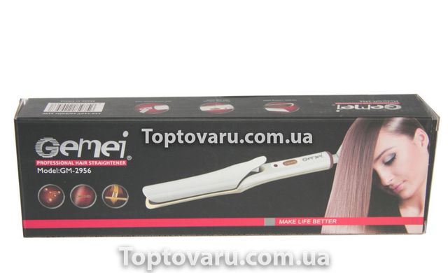 Утюжок для выпрямления волос Gemei GM-2956 50W 5867 фото