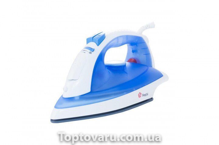 Утюг с керамической подошвой Domotec DT-1127 голубой 1929 фото