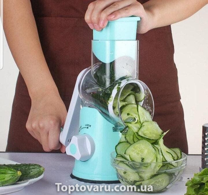 Овочерізка Kitchen Master блакитна 535 фото