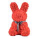 Кролик из роз 38 см Красный 7803 фото 1