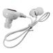 Мини Bluetooth гарнитура Relaxed Safety White 204 фото 4