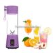 Блендер Smart Juice Cup Fruits USB Фиолетовый 4 ножа 860 фото 7