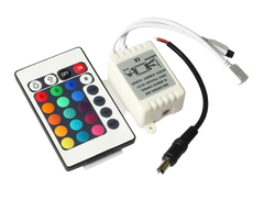 Контролер та пульт для світлодіодної стрічки LED RGB+ 11708 фото