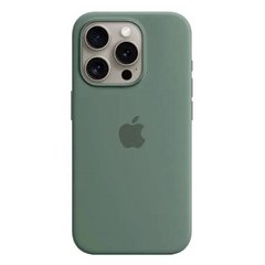 Чохол для смартфона Silicone Full Case AAA MagSafe IC для iPhone 15 Green 18861 фото