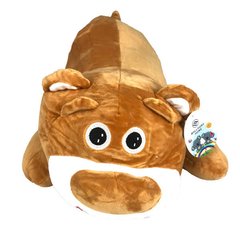 Іграшка-подушка ведмедик Lotso з пледом 3в1 Бежевий 9214 фото