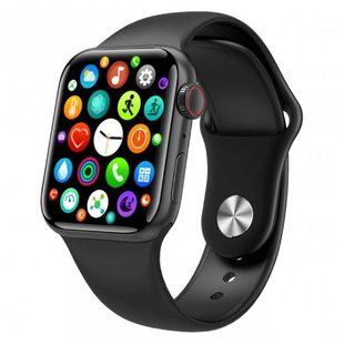Смарт-годинник з кольоровим 38мм дисплеєм та 2 ремінцями Smart Watch Series 6 Z32 PRO Чорні 21747 фото