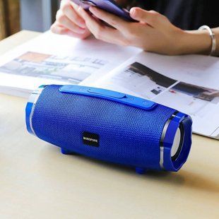 Колонка портативная BOROFONE BR3 Rich sound sports wireless speaker Blue 18775 фото