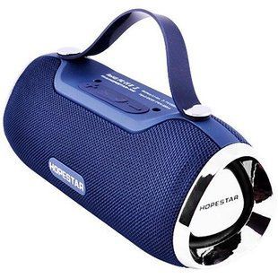 Портативна Bluetooth колонка Hopestar H40 з вологозахистом Dark Blue 1166 фото
