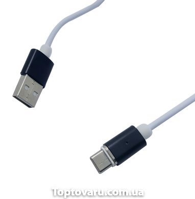 Магнітний кабель 360 ° USB 2.0 для зарядки з Type C 1092 фото
