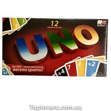 Игра карточная UNO Danko Toys 12649 фото