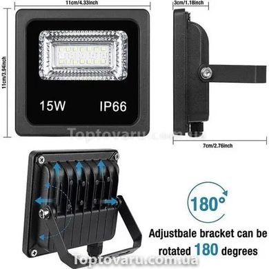Прожектор SMART LED (bluetooth із додатком) 15 Вт 10269 фото