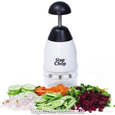 Ручной измельчитель продуктов Slap Chop Белый с черным 2173 фото