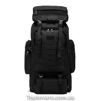 Тактический армейский рюкзак на 80 л, 70x33x15 см Черный 9422 фото