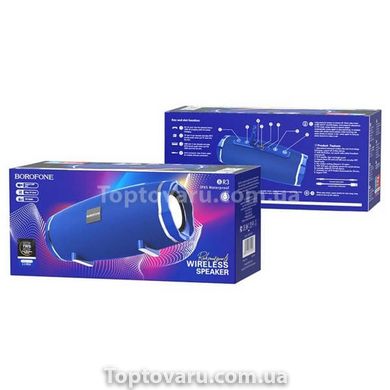 Колонка портативная BOROFONE BR3 Rich sound sports wireless speaker Blue 18775 фото