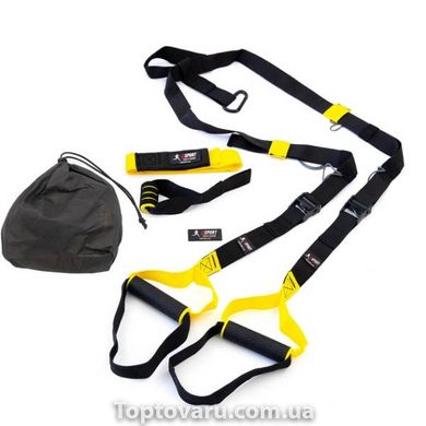 Петли тренировочные для кроссфита TRX Черно-желтые 17852 фото