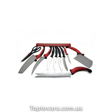 Набір кухонних ножів Contour Pro Knives Чорна ручка 1225 фото