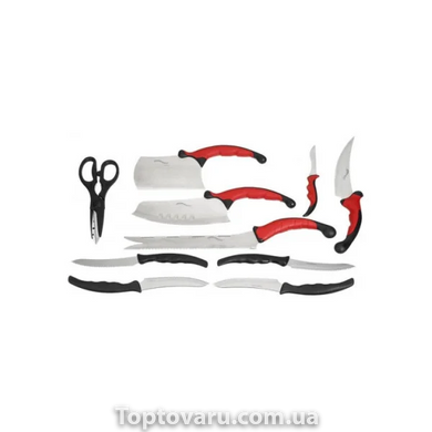 Набор кухонных ножей Contour Pro Knives Черная ручка 1225 фото