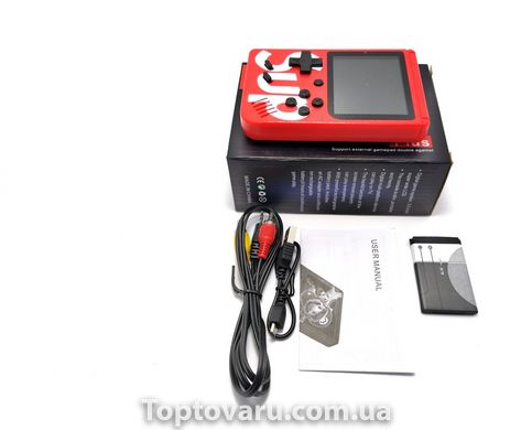 Портативная приставка Retro FC Game Box Sup 400in1 Plus Red 1183 фото
