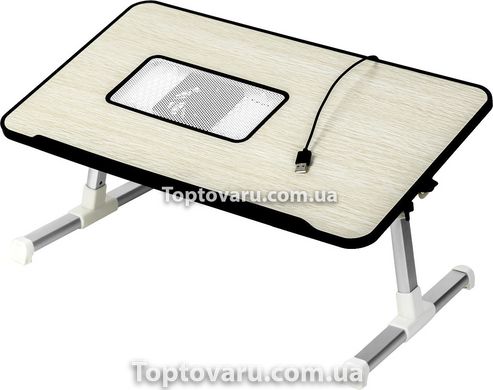 Столик для ноутбука підставка Laptop table A8 з USB-вентилятором 6318 фото
